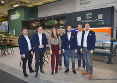 Crux Agribotics focuses on the sales force: Michel van Reenen, Bjard Schoots, Charlotte Jannes, Dave van het Schip, Mikel vd Tempel, Cor-Jan van der Elzen, Robbert-Jan Schop.